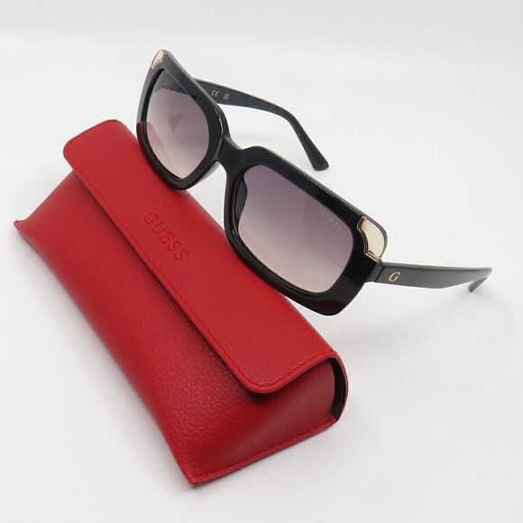 Guess New GU7841/S 01B Black/Grey Gradient Rectangle Sunglasses main image 7
